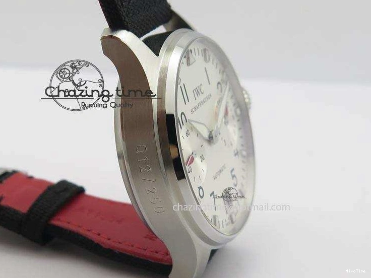 MIROTIME 0215 Big Pilot Real PR IW500432 DFB Limited Edition ZF 1:1 Best Edition On Black Nylon Strap A Fashionable 7276